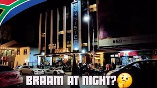 🇿🇦ReDiscover Braamfontein At Night  Joburgs Party Scene✔️ [upl. by Drooff]