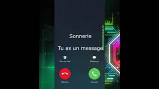 Sonnerie Tu as un message mp3 gratuite  SonnerieTelephone [upl. by Kasevich]