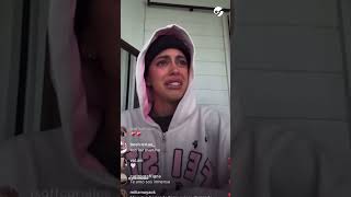 TINI STOESSEL LLORÓ EN EL LANZAMIENTO DE SU NUEVO DISCO UN MECHÓN DE PELO [upl. by Sanborne632]