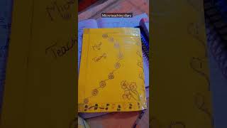 Micro teaching diary microteaching microteachinglessonplan viralvideo trendingreels [upl. by Ahsekahs]