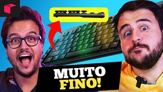 O teclado MECÂNICO MAIS FINO que você vai VER  Unboxing Logitech G915 [upl. by Gentry]