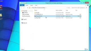 How To Install Power ISO 55 Full serial Key [upl. by Anniahs302]