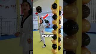 She Pops Balloons Like a Pro 😂 [upl. by Strawn]