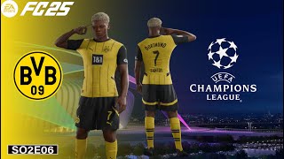 CHAMPIONS LEAGUE NIGHT  S02E06  FC 25 Career Mode [upl. by Salter]