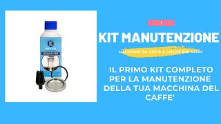 Coffee Tech  Kit Manutenzione Macchine Caffe Cialde ese 44mm [upl. by Nnaeerb947]