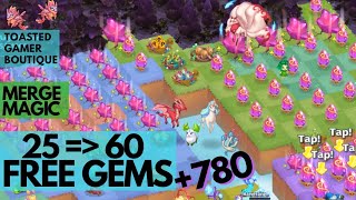 Get More Free Gems In Merge Magic amp Merge Dragons ☆☆☆ [upl. by Davita]