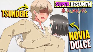 🥶EL PROTA TSUNDERE que estaba LOQUITO por su NOVIA KAWAI🦄 AKKUN TO KANOJO SUPER RESUMEN [upl. by Polloch]