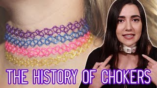 The History Of Chokers [upl. by Ahsimin424]