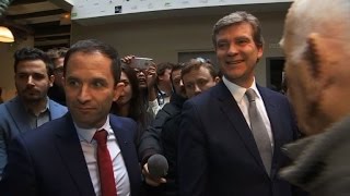 Montebourg soutient Hamon contre quotla dérive libéralequot de Valls [upl. by Sil260]