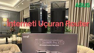 İnterneti uçuran ROUTER ASUS Zen WiFi Pro XT12 WiFi 6 02 11 2024 [upl. by Meredith206]