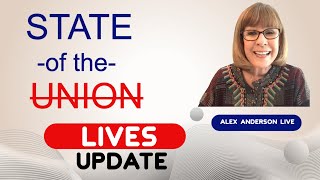 Alex Anderson LIVE  Update [upl. by Anoynek]