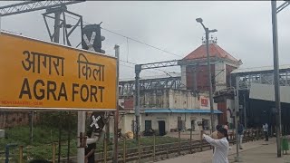 Indian Railways Ka Safar Agra Fort Se Mumbai Central  Rail Yatra Vlog 09184 BSBS To MMCT SPL [upl. by Yelahs726]