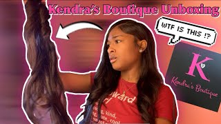 KENDRA’S BOUTIQUE HONEST INITIAL HAIR REVIEW  Is it Worth the Money  TONINOVA [upl. by Arded]