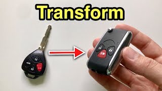 Transform your regular key into a flip key [upl. by Osmund]