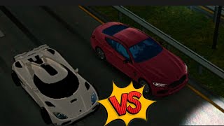 BMW M9 VS KOENIGSEGG CCGT XR  CAR PARKING carparkingmultiplayer shortvideo [upl. by Xylon99]