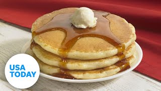 National Pancake Day How to get your free IHOP pancakes  USA TODAY [upl. by Eciruam153]