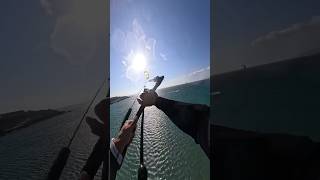 Kitesurfer going crazy with a Double loop 🤯😱 [upl. by Leitao293]