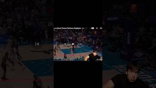 hornets vs pistons [upl. by Eenwahs]