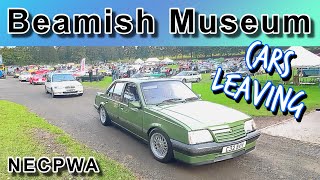 Hundreds of Car’s leaving Beamish Museum NECPWA Car Show September 2024  Classic Car Shows UK [upl. by Honig]