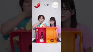 Banana Vs Chili Sauce Eating Challenge 😅 foodchallenge​ lovehumanity​ shortvideo​ [upl. by Cob367]