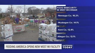 Feeding America opens new facility in West Michigan [upl. by Polish325]