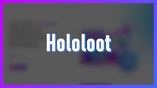 Hololoot  Really promising NFTAR project [upl. by Anairad]