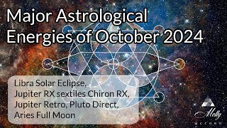 Major Astrology of October 2024  Libra Solar Eclipse Jupiter Retro Pluto Direct Aries Full Moon [upl. by Canon]