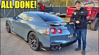 Rebuilding A Wrecked 2024 Nissan GTR Part 8 [upl. by Lemire430]