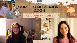 🦇 Sorties oraclestarots NOVEMBRE 2024  réactions à chaud  partie 2 [upl. by Florinda]