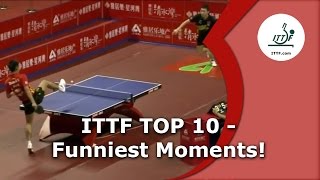 Table Tenniss 10 Funniest Moments [upl. by Eiliab437]