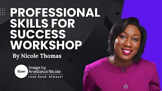 Professional Skills for Success Workshop  Nicole Thomas x Barataria South Secondary School [upl. by Klockau]