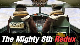 B17 Flying Fortress Mighty 8th Redux Gameplay Playthrough [upl. by Tierell]