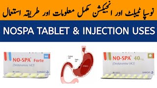 Nospa Forte Tablet Uses  Nospa Tab Uses  Nospa Tab 40mg  No Spa Forte Tablet Uses in Urdu [upl. by Chemaram69]