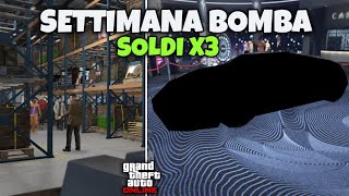 SETTIMANA BOMBA SCONTI E SOLDI X3 FANTASTICI  AGGIORNAMENTO SETTIMANALE GTA ONLINE [upl. by Stav64]