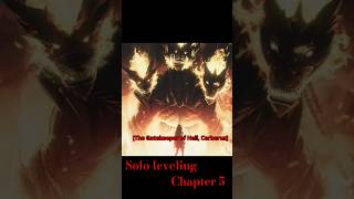 Solo leveling chapter 5 anime sololeveling shorts ytshort trending gaming youtube [upl. by Ignatius]