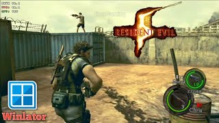 Resident Evil 5 Winlator 80 Rev1 Poco F6 [upl. by Nosredneh]