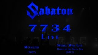 Sabaton  7734  Live Original Lyrics [upl. by Ut]