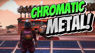 No Mans Sky How to get Chromatic Metal [upl. by Gausman296]