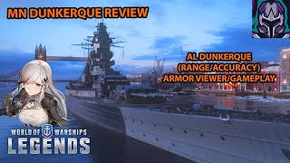 MN Dunkerque Review  World of Warships Legends [upl. by Esorbma381]