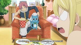 Natsu amp Happy Visit Lucys Home  Fairy Tail 100 Years Quest [upl. by March]