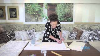 Sewing Tutorial How to Make a Bed Throw [upl. by Noynek]