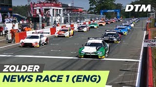 Highlights Race 1  DTM Zolder 2019 [upl. by Tica]