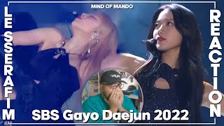 LE SSERAFIM Intro amp FEARLESS SBS Gayo Daejun 2022 REACTION  I Am Speechless [upl. by Elag]