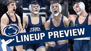 Penn State Wrestling Lineup Preview 20192020 [upl. by Brooks700]