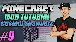 Universal Minecraft Editor  Custom Spawners 9 [upl. by Harwell]