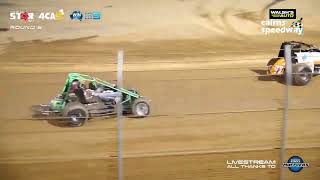 WHF NOV2 Finale Wingless Sprint a r Feature Race [upl. by Gean]