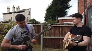 Florescent Adolescent  Arctic monkeys acoustic guitar duos [upl. by Gnoh]