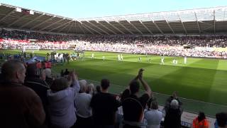 Swansea City vs Man City PreMatch Songs 11 March 2012 [upl. by Eidak883]