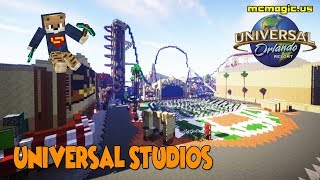 Minecraft Universal Studios Orlando Fun Episode 1 [upl. by Lenee]