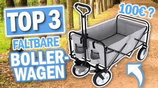 Die besten FALTBAREN BOLLERWAGEN Vergleich  Top 3 Bollerwagen 2024 [upl. by Clarkin583]